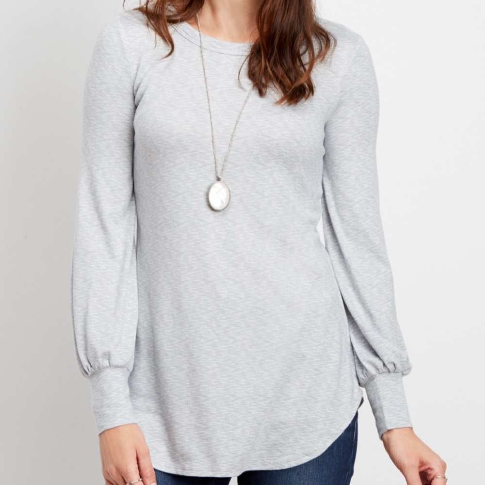 NWT Maurice’s XL black and white print top